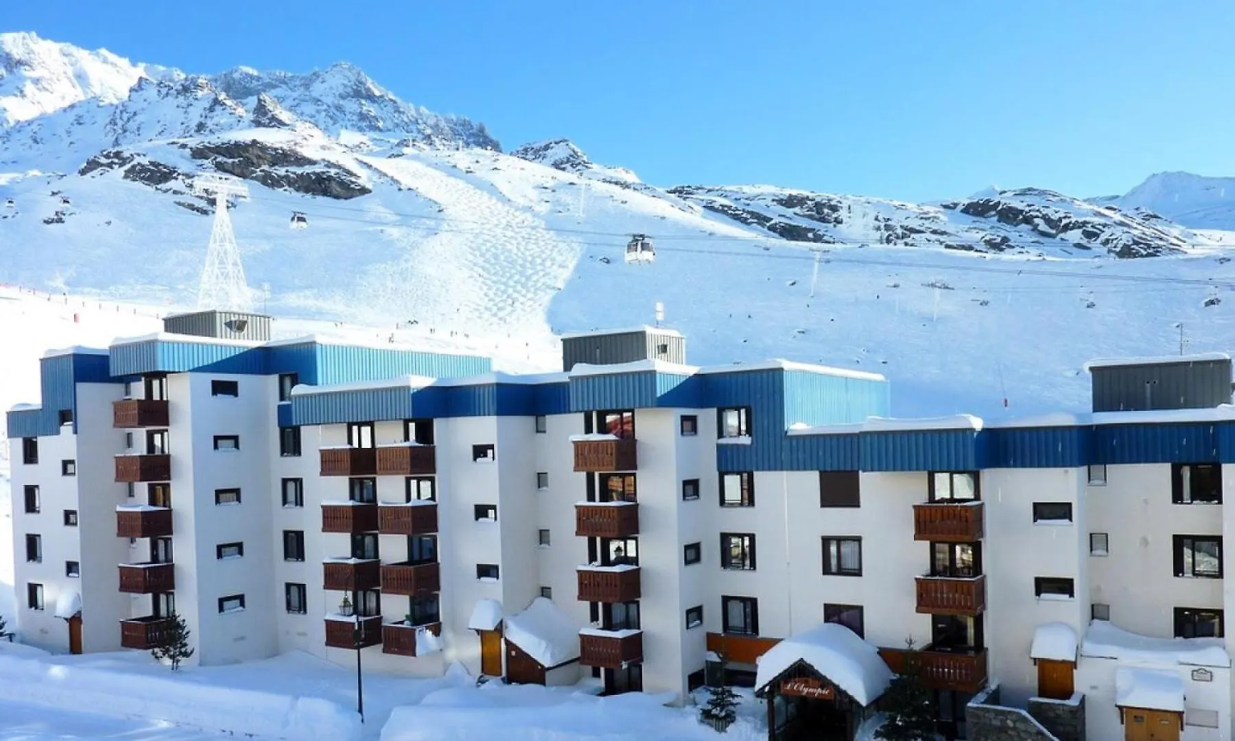 Residence Olympic - Val Thorens Agreable 2 Pieces 5 Personnes Face A La Piste Mae-7536 Francia